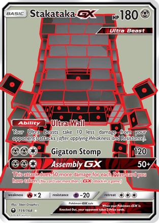 Image of Stakataka GX (159/168) [Sun & Moon: Celestial Storm]