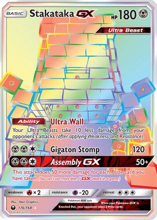Image of Stakataka GX (176/168) [Sun & Moon: Celestial Storm]