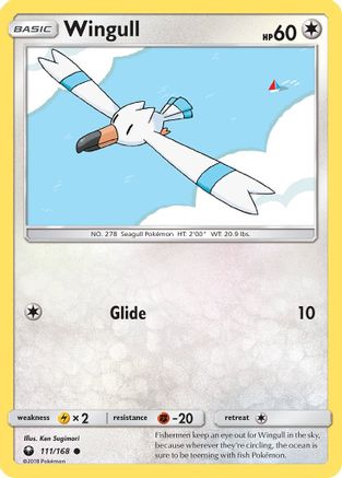 Image of Wingull (111/168) [Sun & Moon: Celestial Storm]
