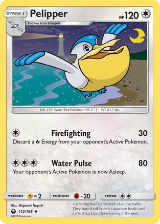 Image of Pelipper (112/168) [Sun & Moon: Celestial Storm]