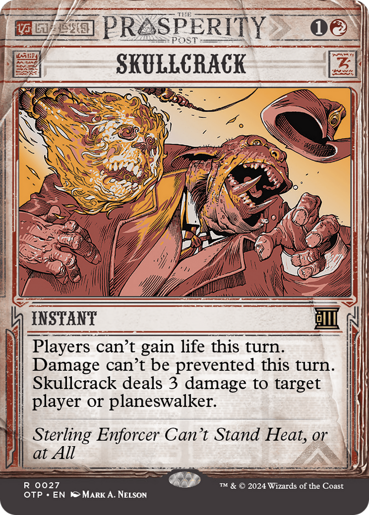 Image of Skullcrack [Outlaws of Thunder Junction: Breaking News]