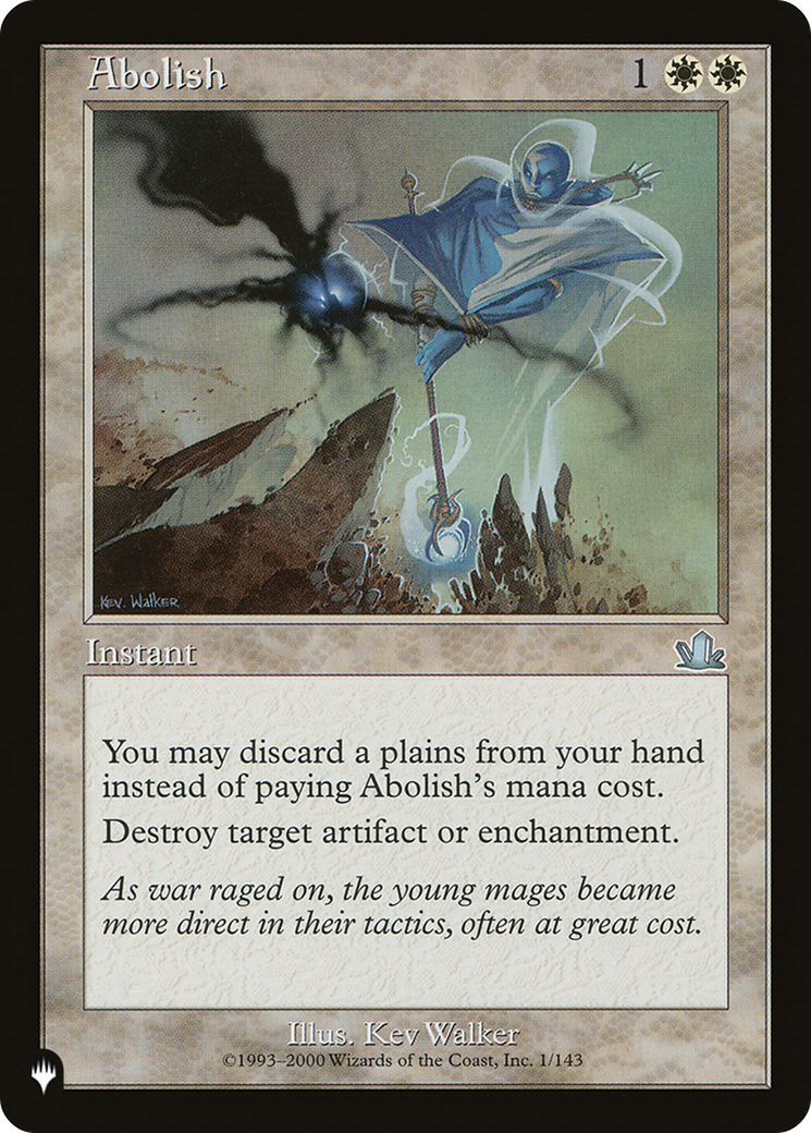 Image of Abolish [The List]