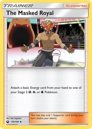 Image of The Masked Royal (139/168) [Sun & Moon: Celestial Storm]