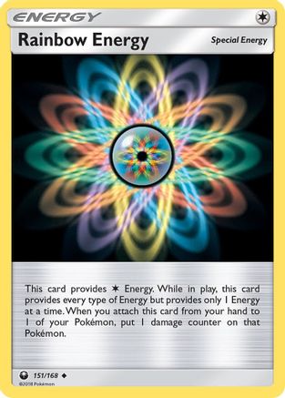 Image of Rainbow Energy (151/168) [Sun & Moon: Celestial Storm]