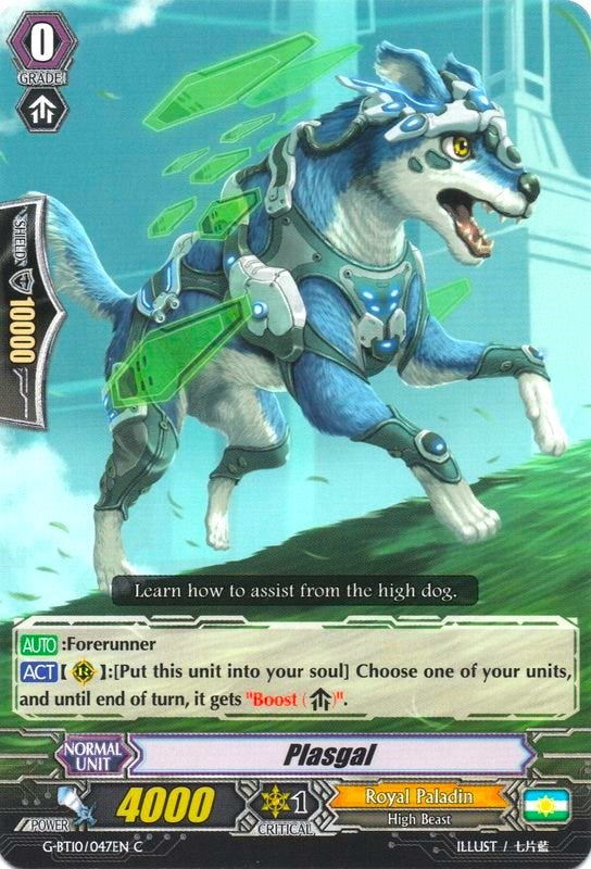 Image of Plasgal (G-BT10/047EN) [Raging Clash of the Blade Fangs]