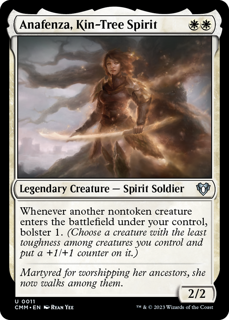 Image of Anafenza, Kin-Tree Spirit [Commander Masters]