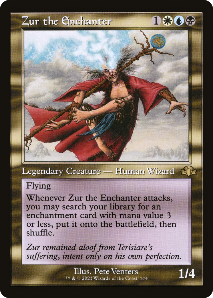 Image of Zur the Enchanter (Retro) [Dominaria Remastered]