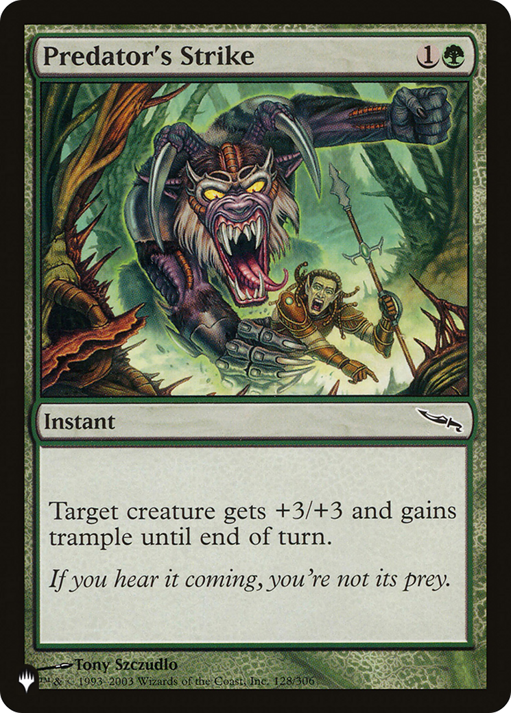 Image of Predator's Strike [The List]