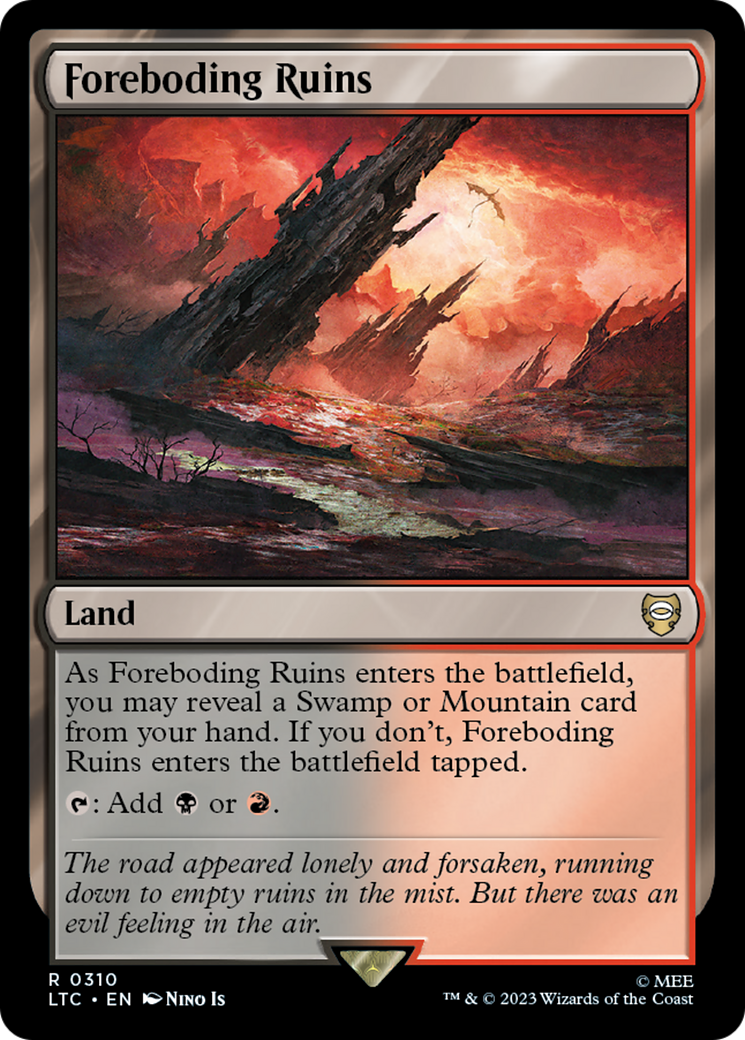 Image of Foreboding Ruins [The Lord of the Rings: Tales of Middle-Earth Commander]