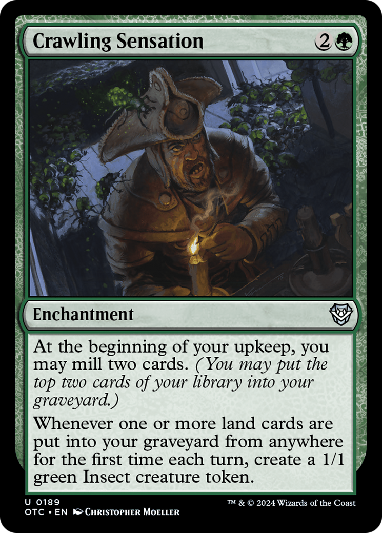 Image of Crawling Sensation [Outlaws of Thunder Junction Commander]