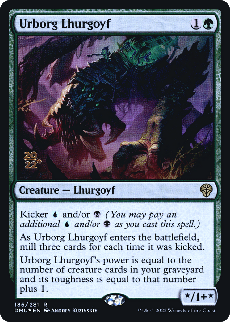 Image of Urborg Lhurgoyf [Dominaria United Prerelease Promos]