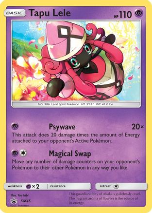 Image of Tapu Lele (SM45) [Sun & Moon: Black Star Promos]