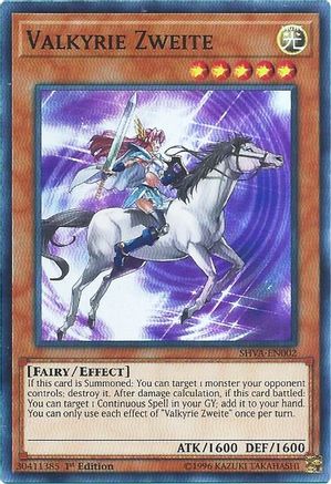 Image of Valkyrie Zweite [SHVA-EN002] Super Rare