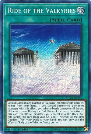 Image of Ride of the Valkyries [SHVA-EN006] Secret Rare