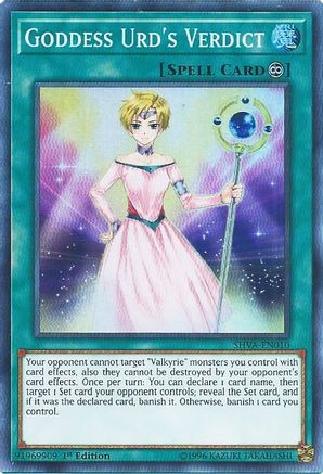 Image of Goddess Urd's Verdict [SHVA-EN010] Super Rare