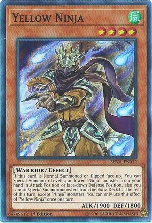 Image of Yellow Ninja [SHVA-EN012] Super Rare