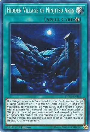 Image of Hidden Village of Ninjitsu Arts [SHVA-EN014] Secret Rare