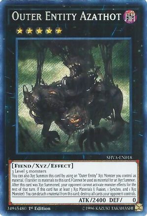 Image of Outer Entity Azathot [SHVA-EN018] Secret Rare