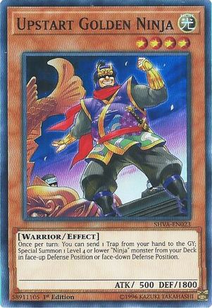 Image of Upstart Golden Ninja [SHVA-EN023] Super Rare