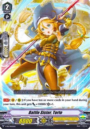 Battle Sister, Torte (V PROMO CARDS)