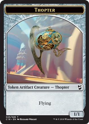 Image of Thopter (025) // Servo Double-Sided Token (C18-25 // 24) - Commander 2018