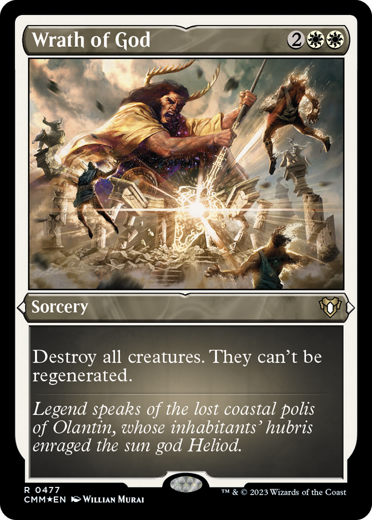 Image of Wrath of God (Foil Etched) [Commander Masters]