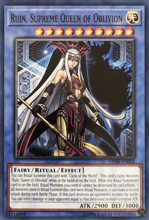 Image of Ruin, Supreme Queen of Oblivion [OP08-EN004] Super Rare