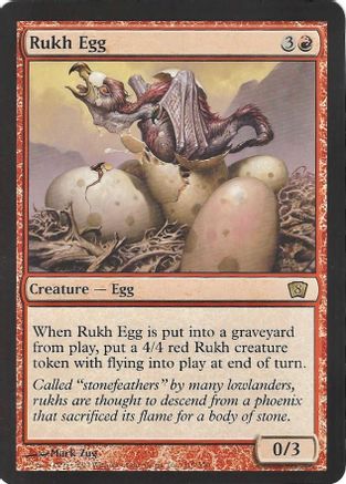 Image of Rukh Egg (8th Edition) (Box Topper) (OVER-) - Oversize Cards