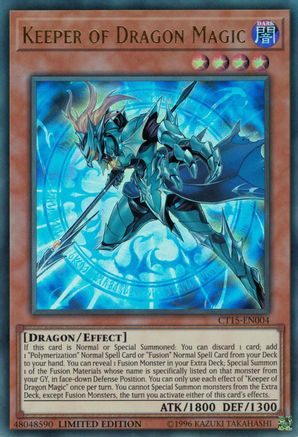Image of Keeper of Dragon Magic [CT15-EN004] Ultra Rare