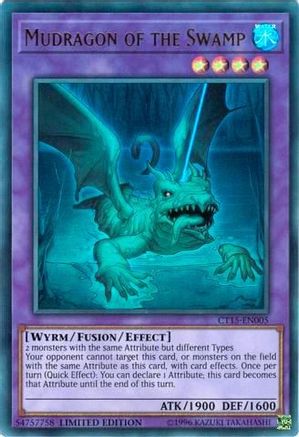 Mudragon of the Swamp [CT15-EN005] Ultra Rare