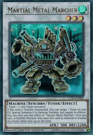 Image of Martial Metal Marcher [CT15-EN009] Ultra Rare