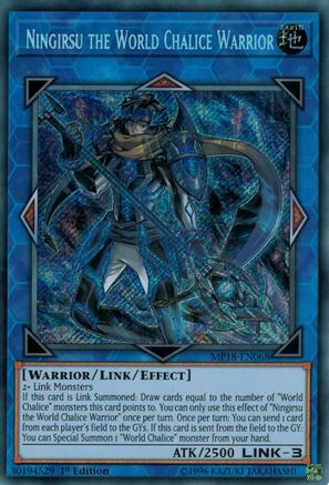 Image of Ningirsu the World Chalice Warrior [MP18-EN068] Secret Rare