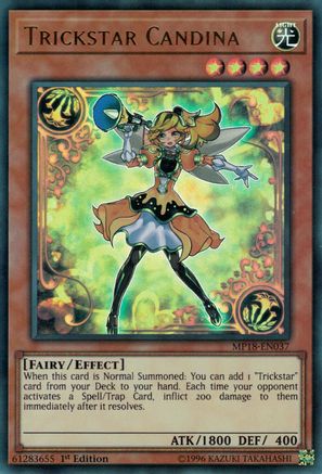 Image of Trickstar Candina [MP18-EN037] Ultra Rare