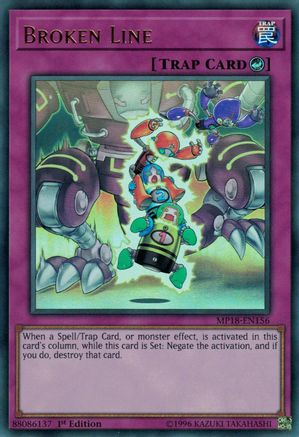 Image of Broken Line [MP18-EN156] Ultra Rare