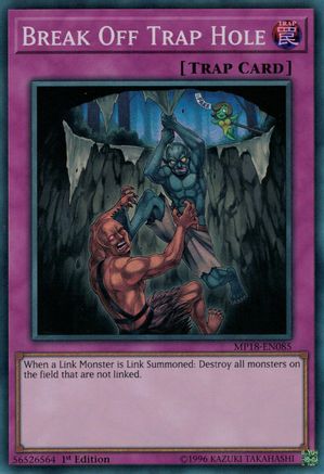 Image of Break Off Trap Hole [MP18-EN085] Super Rare
