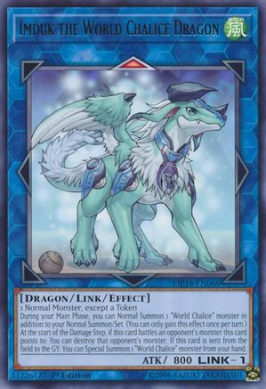 Image of Imduk the World Chalice Dragon [MP18-EN066] Rare