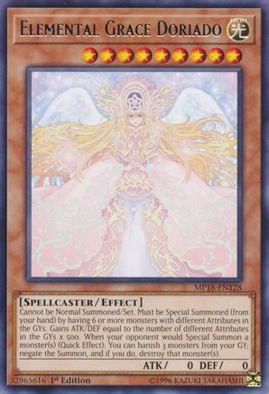 Image of Elemental Grace Doriado [MP18-EN128] Rare