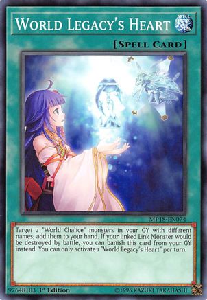 Image of World Legacy's Heart [MP18-EN074] Common