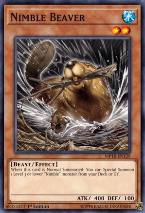 Image of Nimble Beaver [MP18-EN129] Short Print