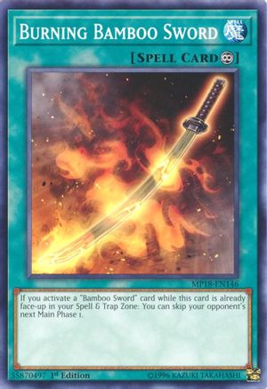 Image of Burning Bamboo Sword [MP18-EN146] Short Print