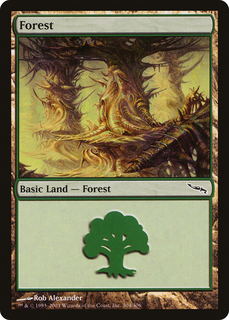 Image of Forest (304) [Mirrodin]