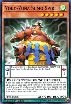 Image of Yoko-Zuna Sumo Spirit [MP18-EN168] Common