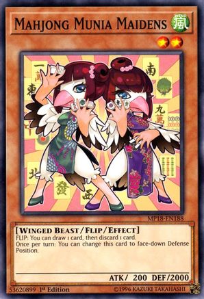 Image of Mahjong Munia Maidens [MP18-EN188] Common