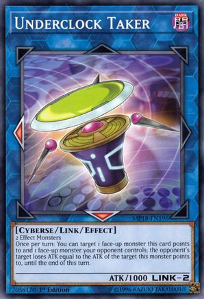 Image of Underclock Taker [MP18-EN196] Common
