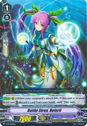 Image of Battle Siren, Neferli (V-PR/0026EN) [V Promo Cards]