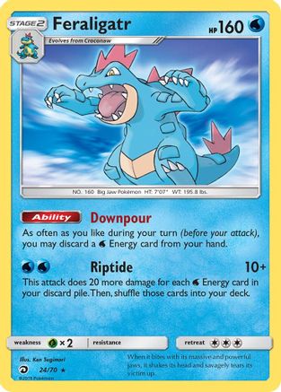 Image of Feraligatr (24/70) [Sun & Moon: Dragon Majesty]