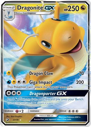 Image of Dragonite GX (37/70) [Sun & Moon: Dragon Majesty]