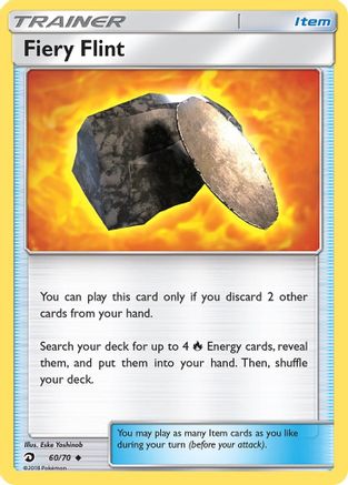 Image of Fiery Flint (60/70) [Sun & Moon: Dragon Majesty]