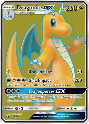 Image of Dragonite GX (67/70) [Sun & Moon: Dragon Majesty]