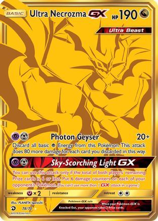 Image of Ultra Necrozma GX (78/70) [Sun & Moon: Dragon Majesty]